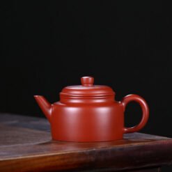 Ấm Trà Tử Sa Đại Hồng Bào Dáng Đức Trung DT003 thiết kế đơn giản