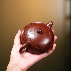 Ấm Tử Sa Bán Nguyệt Nhũ Hương Tử Chu Nê 220ml