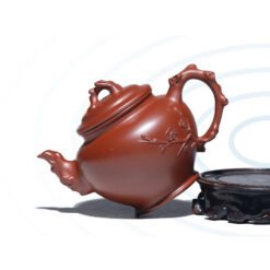 Ấm Tử Sa Báo Xuân Mai Hoa Đại Hồng Bào BX002 kiểu dáng ấm báo xuân