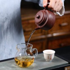 Ấm Tử Sa Dáng Đức Trung Đại Hồng Bào DT002 vòi ấm ngắt nước tốt