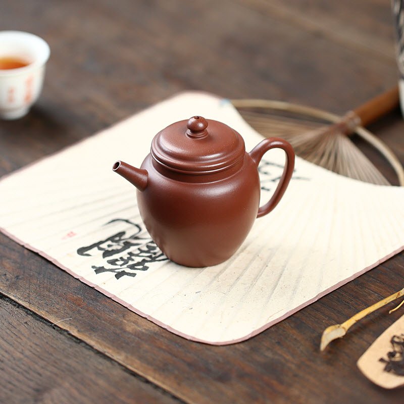 Ấm tử sa Nghi Hưng dáng Bào Tôn nguyên khoáng tử nê dáng ấm