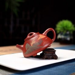 Ấm tử sa nguyên khoáng tử nê dáng Thạch Biều TB002 dung tích 220ml phàn thân