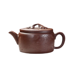 Ấm Trà Tử Sa Tử Nê Dáng Hán Ngõa HN004 dáng uy nghiêm