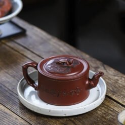 Ấm Trà Tử Sa Tử Nê Dáng Hán Ngõa HN010 vòi ấm cho dòng chảy mạnh