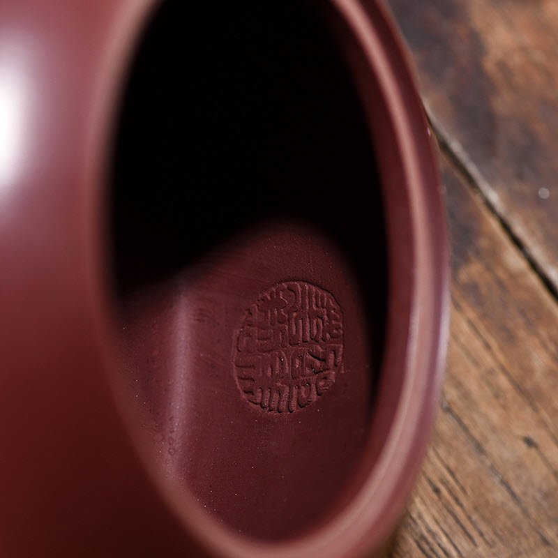 Ấm Tử Sa Bán Nguyệt Tử Chu Nê BN002 dung tích 240ml - Ảnh 6