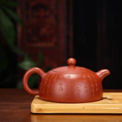 Ấm Tử Sa Bán Nguyệt chất đất Đại Hồng Bào