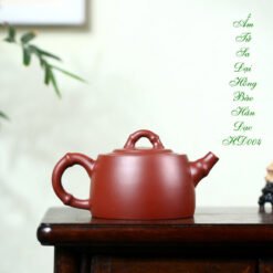 Ấm Tử Sa Đại Hồng Bào Dáng Hán Đạc HD004 dáng ấm đơn giản