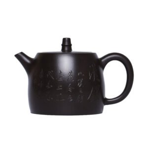 Ấm Tử Sa Hắc Nê Dáng Hán Đạc HD008 Cao Cấp dung tích 260ml