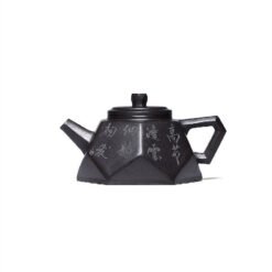 Ấm Tử Sa Hắc Nê Dáng Lục Phương cao cấp LP001 dung tích 220ml