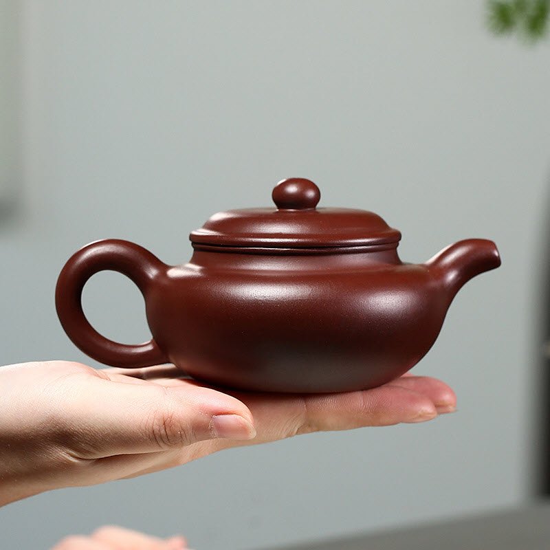 Ấm tử sa Tử Nê dáng ấm Phỏng Cổ PC001 cao cấp 220ml - Ảnh 4