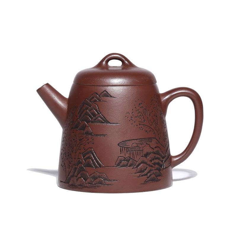 Ấm tử sa Tử Nê dáng ấm Tần Quyền TQ002 cao cấp 230ml