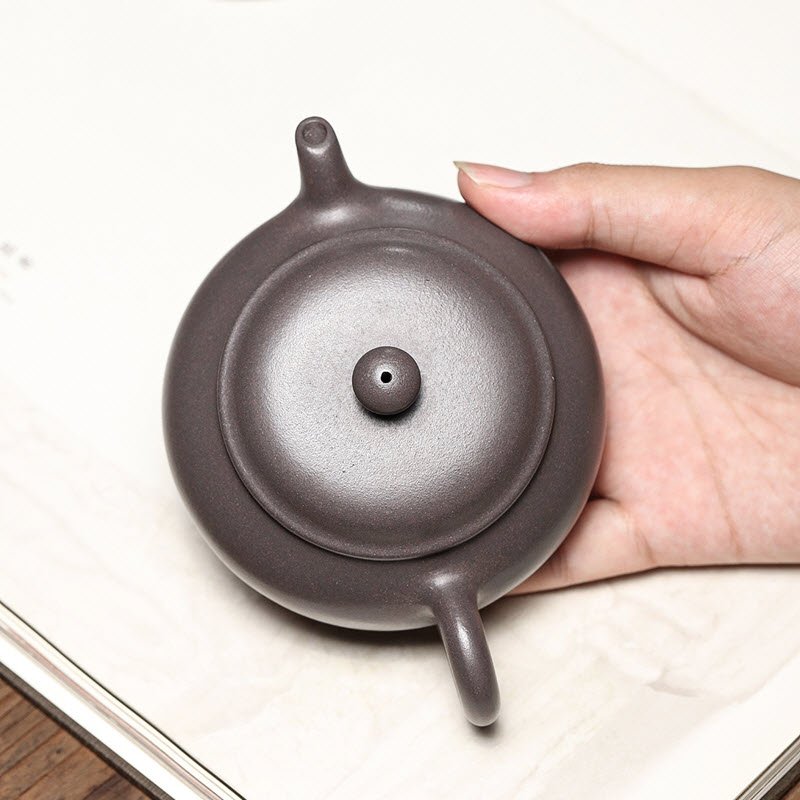 Ấm Tử Sa Tử Nê Dáng Minh cao cấp ML003 dung tích 180ml - Ảnh 2