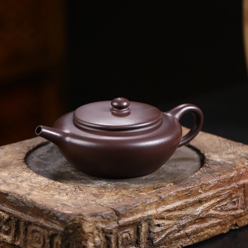 Ấm Tử Sa Tử Nê Dáng Minh cao cấp ML005 màu sắc độc đáo