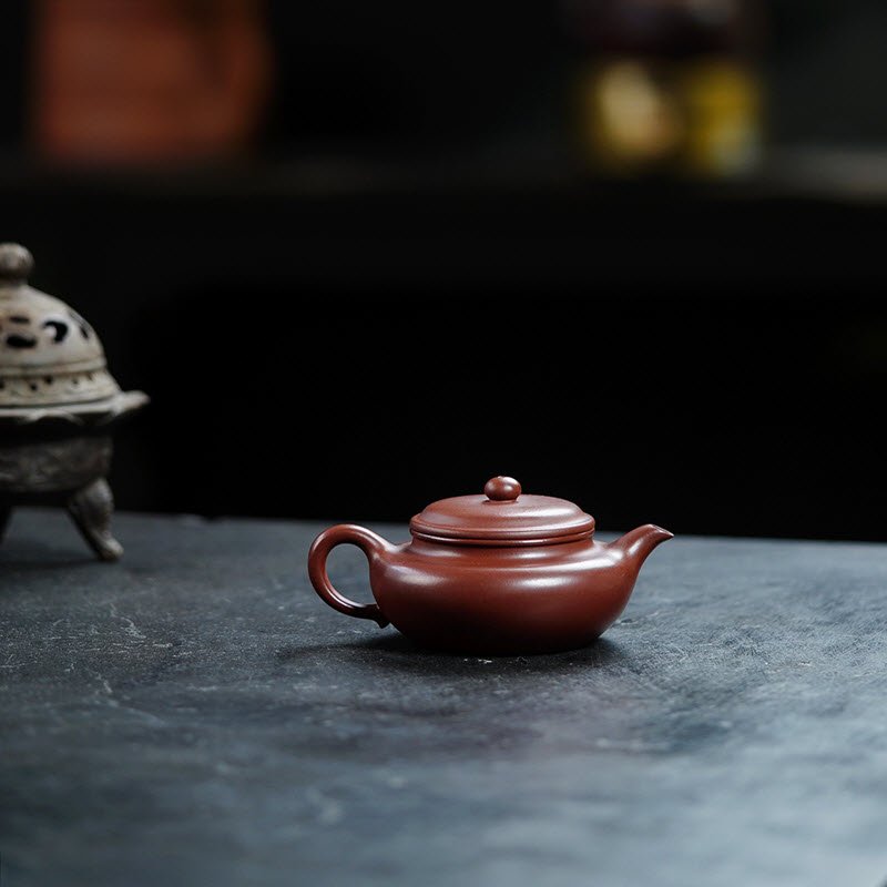 Ấm Tử Sa Tử Nê Dáng Minh cao cấp ML006 dung tích 160ml - Ảnh 3