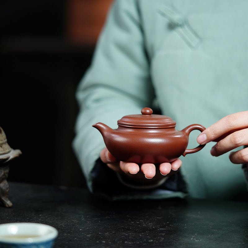 Ấm Tử Sa Tử Nê Dáng Minh cao cấp ML006 dung tích 160ml