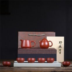 Bộ ấm Tử Sa Tần Quyền có kèm chén Tống