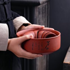 Thuyền trà - Bảo quản bộ ấm trà