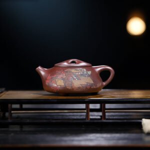 Ấm Tử Sa Thạch Biều - Mang vẻ đẹp của kim tự tháp