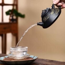 Ấm tử Thạch Biều hắc nê nguyên khoáng TB017 dung tích 200ml