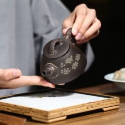 Ấm tử Thạch Biều hắc nê nguyên khoáng TB020 dung tích 200ml