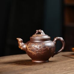 Ấm Tử Sa Báo Xuân Mai Hoa Đại Hồng Bào BX004 dung tích 430ml