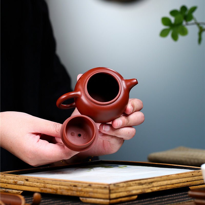 Ấm tử sa dáng Bào Tôn BT007 cao cấp dung tích 140ml - Ảnh 3