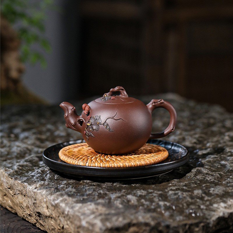 Ấm Tử Sa Dáng Nhất Lạp Châu NLC001 dung tích 210ml