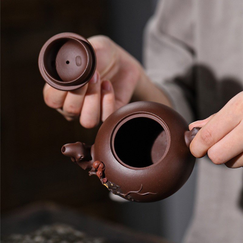 Ấm Tử Sa Dáng Nhất Lạp Châu NLC001 dung tích 210ml - Ảnh 9