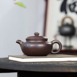 Ấm Tử Sa Mai Nguyệt Hoa Dáng Phỏng Cổ PC005