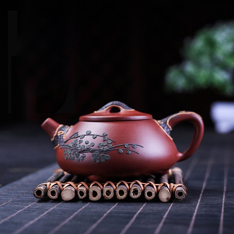 Ấm tử Thạch Biều nguyên khoáng Đại Hồng Bào TB027 dung tích 200ml