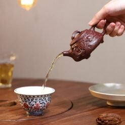 Ấm tử Thạch Biều tử nê nguyên khoáng TB024 dung tích 150ml