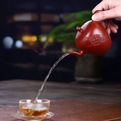 Ấm tử sa Đại Hồng Bào dáng Mỹ Nhân Kiên MNK004 dung tích 260ml cao cấp