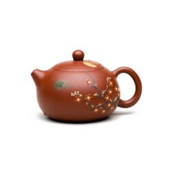 Ấm tử sa Đại Hồng Bào hình hoa Mận dáng Tây Thi TT018