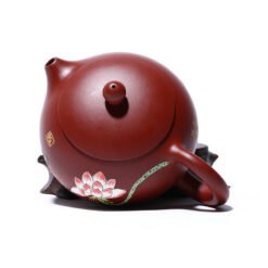 Ấm tử sa Đại Hồng Bào hoa sen Dáng Tây Thi TT013