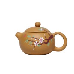 Ấm Tử Sa Đoạn Nê Hoa Mận Trắng Dáng Tây Thi TT011