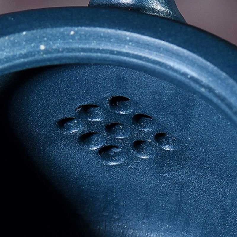 Ấm tử sa Lục Nê dáng ấm Trúc Đoạn TD004 cao cấp 180ml - Ảnh 8