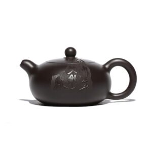 Ấm Tử Sa Thiên Viên Hắc Nê TV002 cao cấp 180ml