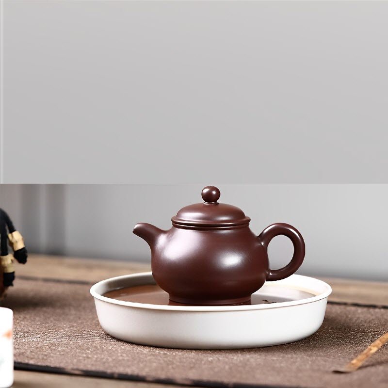 Ấm tử sa Chu Nê dáng ấm Phan Hồ PH005 dung tích 120ml - Ảnh 5