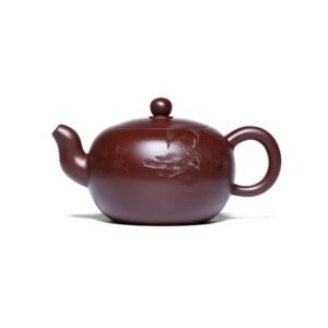 Ấm Tử Sa Nghi Hưng Nhất Lạp Châu Tử Chu Nê NLC005 dung tích 280 ml