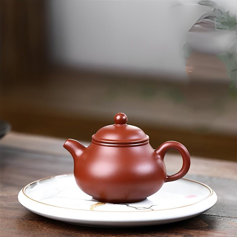 Ấm Tử Sa Phan Hồ Đại Hồng Bào Độc Ẩm PH007 dung tích 130ml - Ảnh 5