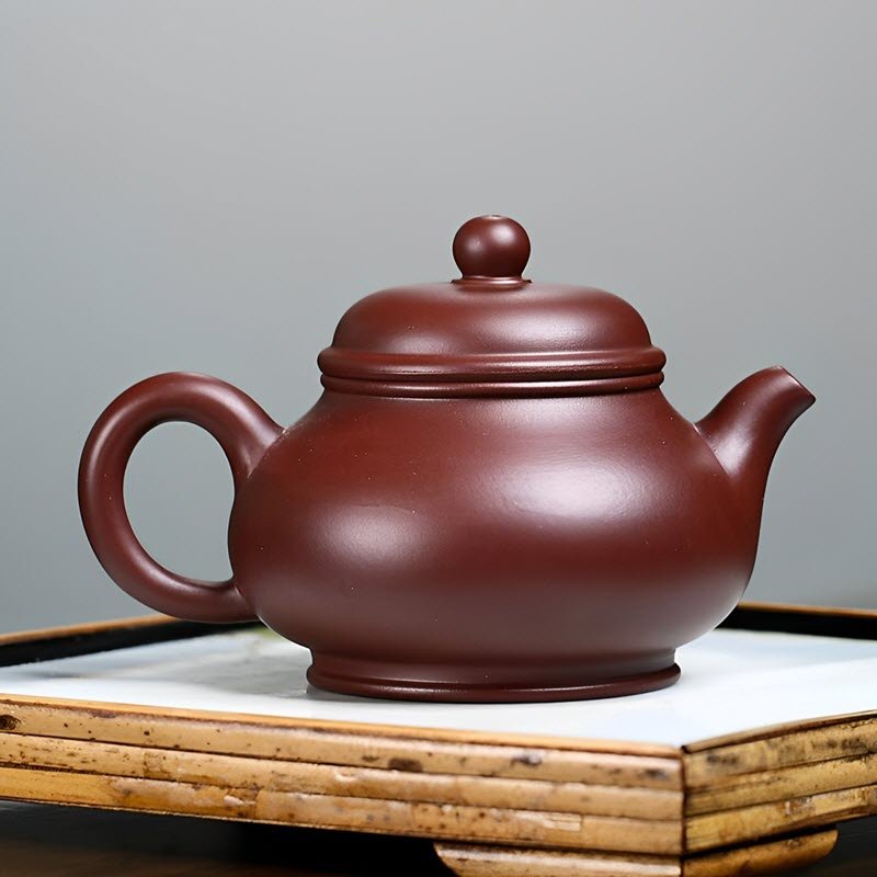 Ấm Tử Sa Phan Hồ Tử Chu Nê PH004 dung tích 230ml - Ảnh 4