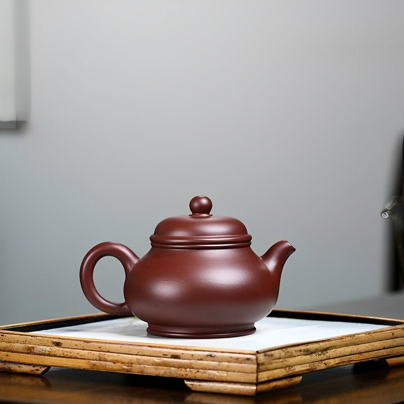 Ấm Tử Sa Phan Hồ Tử Chu Nê PH004 dung tích 230ml - Ảnh 3