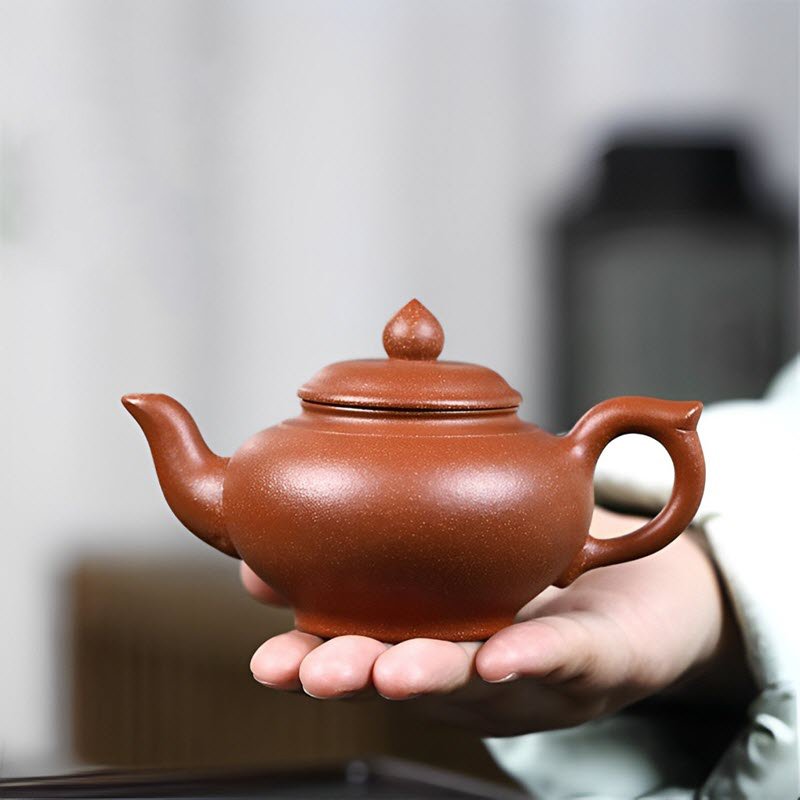 Ấm Trà Tử Sa Tiếu Anh Giáng Pha Nê TA007 dung tích 170ml - Ảnh 2