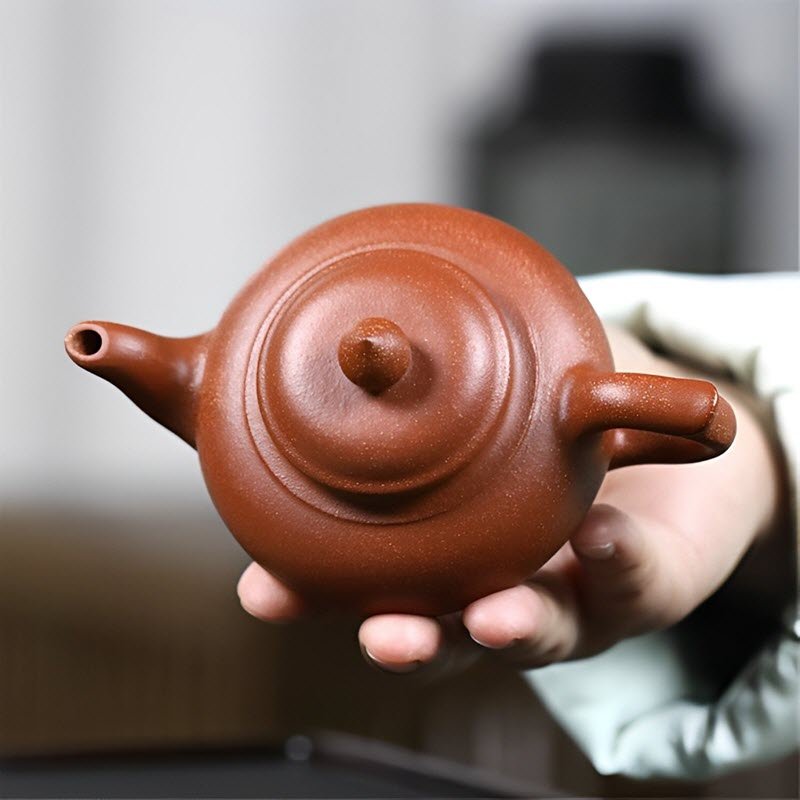 Ấm Trà Tử Sa Tiếu Anh Giáng Pha Nê TA007 dung tích 170ml - Ảnh 4