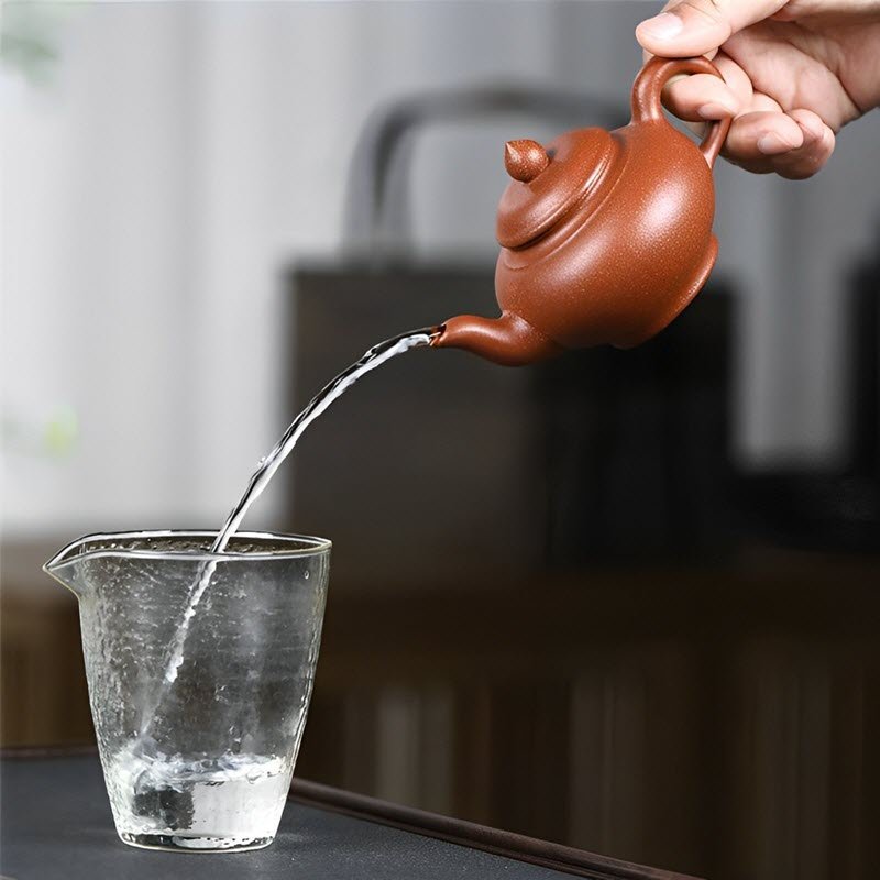 Ấm Trà Tử Sa Tiếu Anh Giáng Pha Nê TA007 dung tích 170ml - Ảnh 3