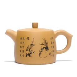 Ấm Tử Sa Tỉnh Lan Hoàng Kim Đoạn Nê TL007 dung tích 200ml