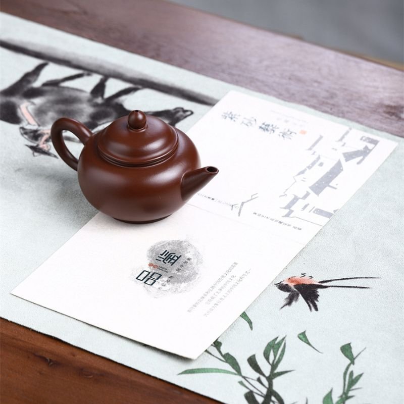 Ấm Tử Sa Khoáng Lão Tử Nê Thủy Bình TB010 dung tích 160ml - Ảnh 5