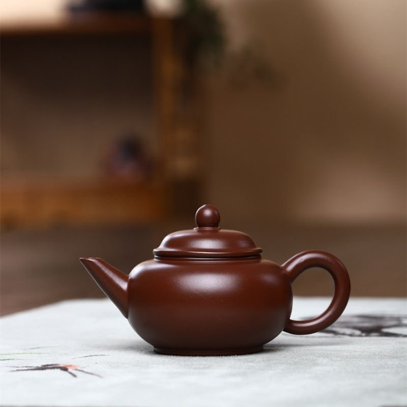 Ấm Tử Sa Khoáng Lão Tử Nê Thủy Bình TB010 dung tích 160ml - Ảnh 4