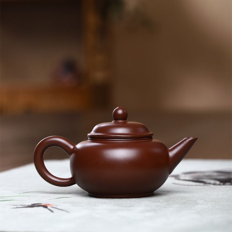 Ấm Tử Sa Khoáng Lão Tử Nê Thủy Bình TB010 dung tích 160ml - Ảnh 2