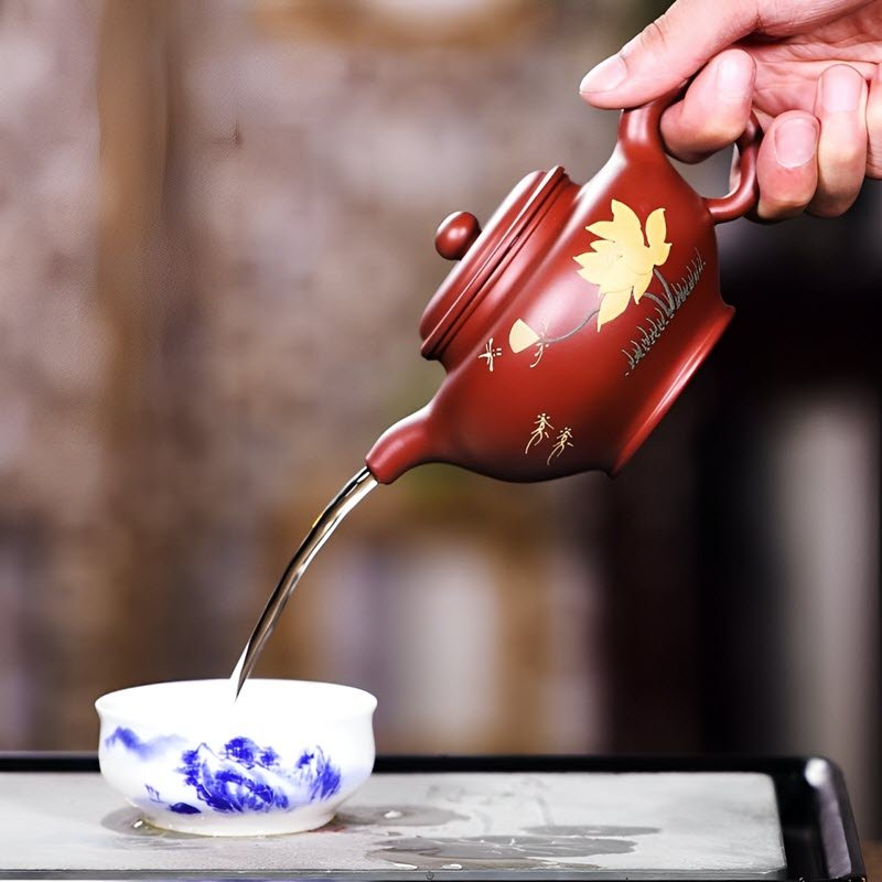 Ấm Tử Sa Nghi Hưng Chuyết Chỉ XC006 dung tích 270 ml - Ảnh 2